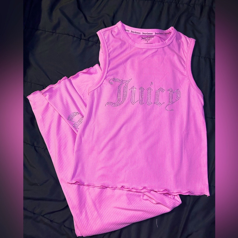 Pink Juicy Couture Sleep Set Size M